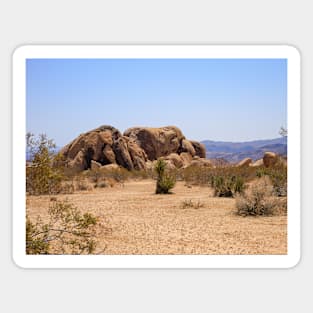 Huge Bolders from Joshua National tree Park Photo V2 Magnet